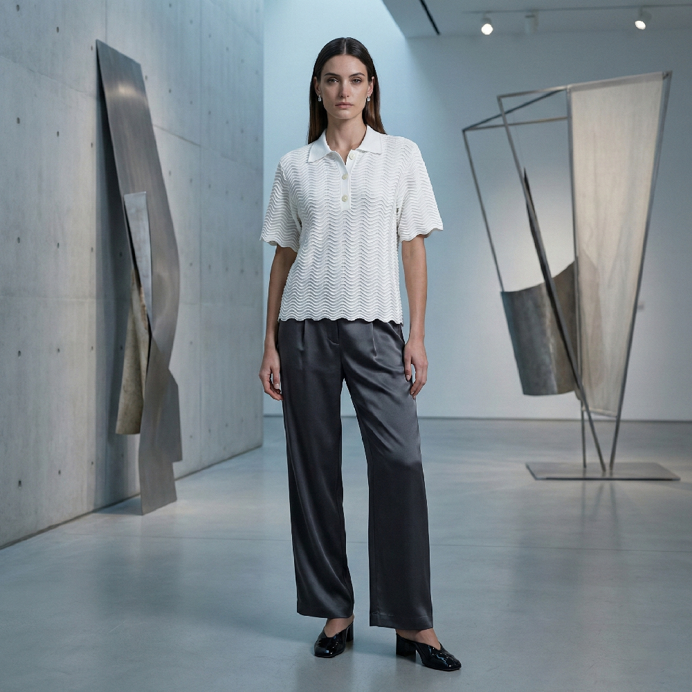 光谱波纹短袖 谷波光感技术 YX951